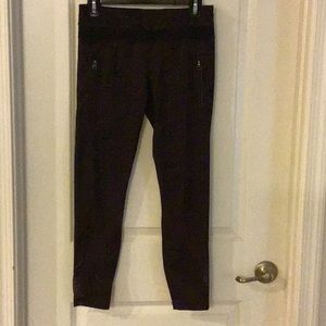LuluLemon Purple/Black Inspire Leggings
